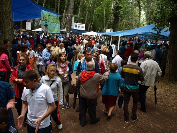 Miles de burgaleses dicen adiós a los Sampedros en Fuentes Blancas