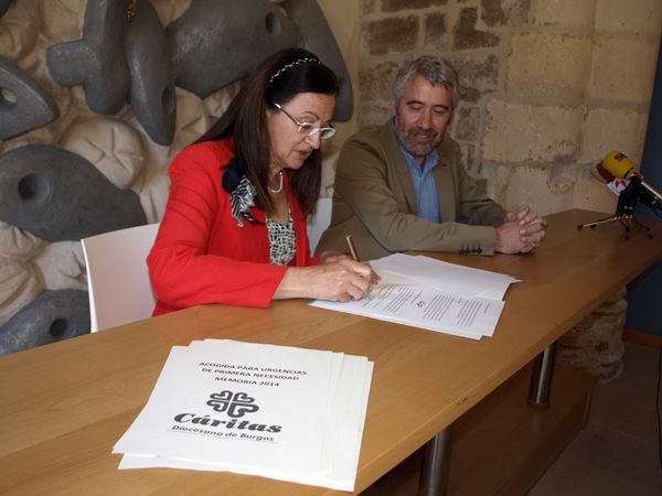 La Fundación Caja de Burgos financia con 60.000 euros a Cáritas