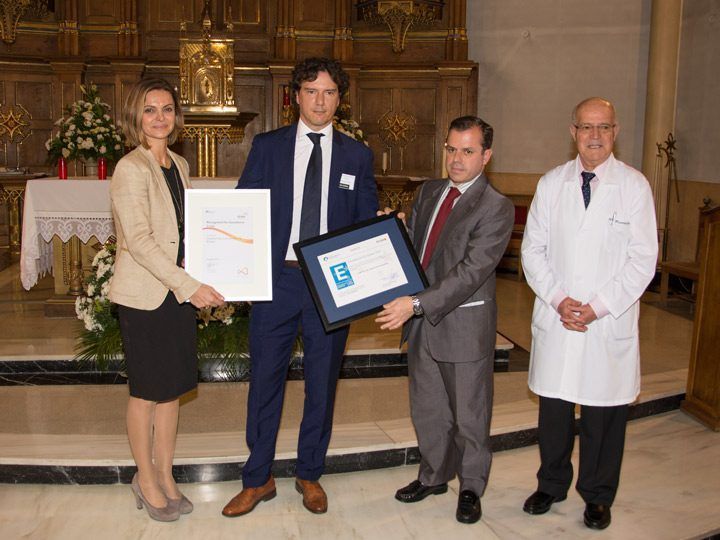 El Hospital San Juan de Dios recibe Sello de  Excelencia Europea EFQM 300+