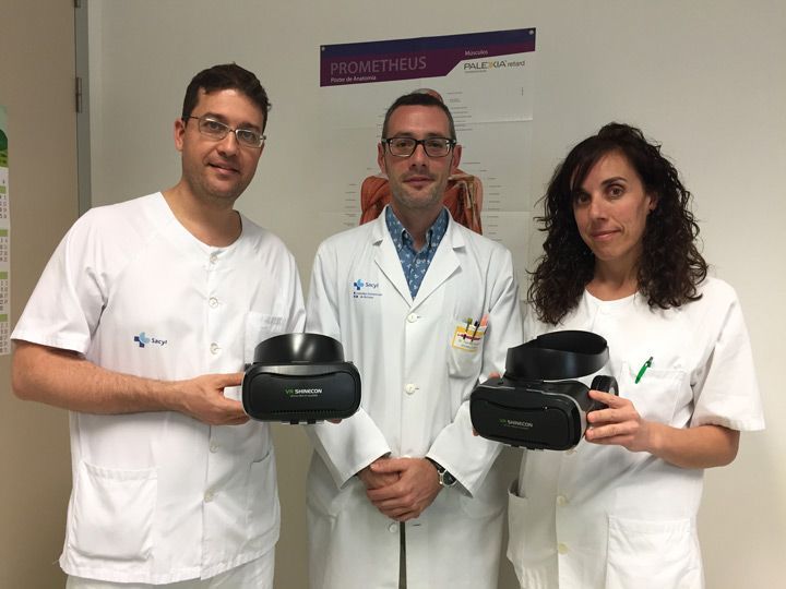 El  HUBU pone en marcha un sistema de realidad virtual inmersiva a modo de analgésico