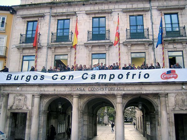 Burgos muestra su compromiso de futuro con Campofrío