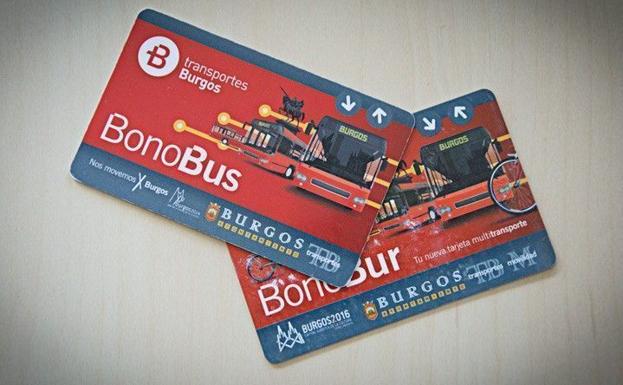 Imagen del bono convencional del Servicio de Autobuses de Burgos/BurgosConecta