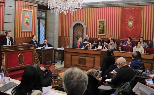 El pleno se ha celebrado esta mañana/PCR