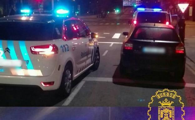 Imagen de la intervención policial/Policía Local