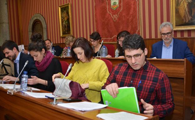 Grupo de Imagina Burgos en el Ayuntamiento/GIT
