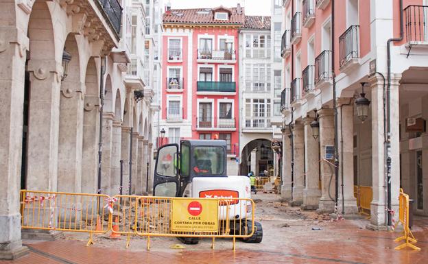 Obras en la Plaza Mayor/RGO