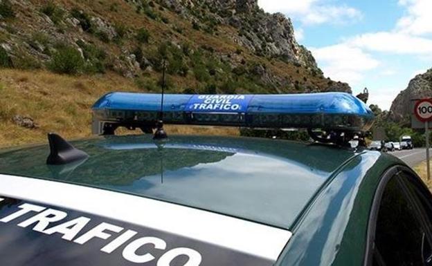 Vehículo de la Guardia Civil de Tráfico./PCR