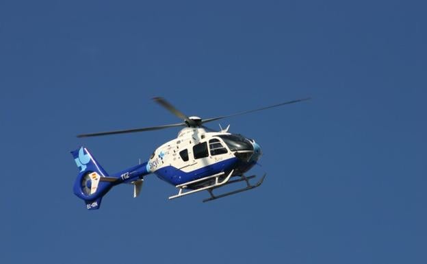 Helicóptero del Sacyl./GIT