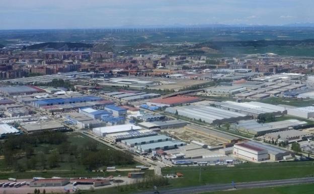 Imagen aérea del Polígono de Gamonal/BurgosConecta