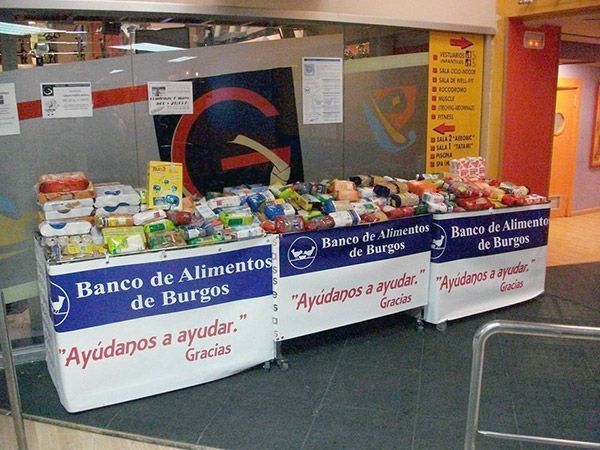 Burgos se solidariza con el Banco de Alimentos