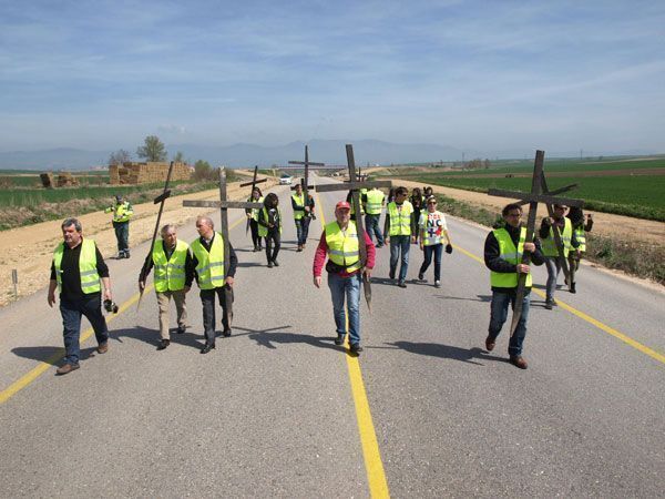 La Plataforma de la N-1 vuelve a la carretera