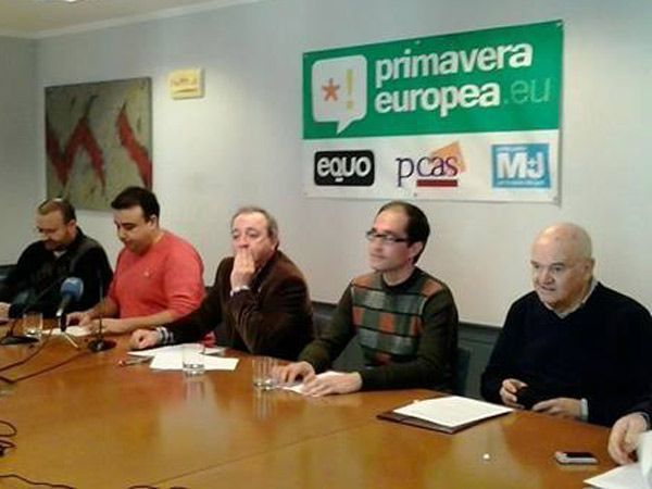 La coalición Primavera Europea se presenta en Burgos