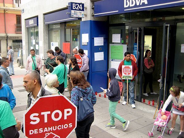 PAH Burgos se solidariza con los desahucios de Zamora