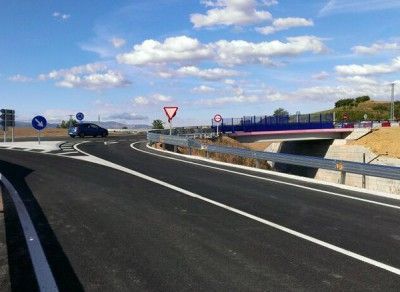 El cruce en altura en El Vallés es una de las obras más recientes.  BC