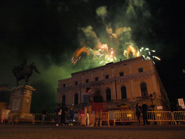 Normalidad en la última sesión de los fuegos artificiales