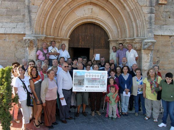 La iglesia de Palazuelos de Muñó, en un décimo de la Lotería Nacional