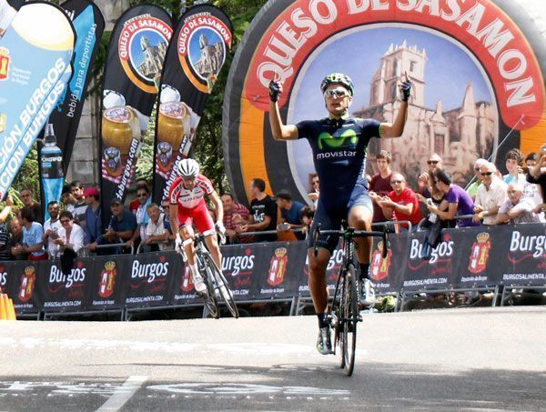 Juanjo Lobato estrena el maillot morado