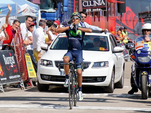 Nairo Quintana vuelve a exhibirse en las Lagunas de Neila