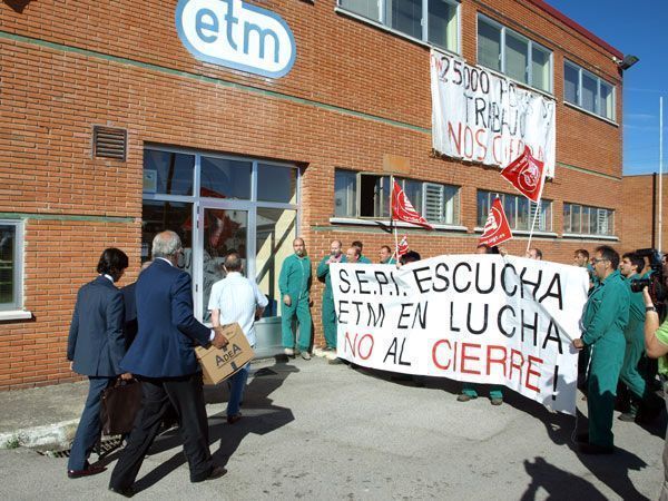 Los trabajadores de ETM juegan sus últimas bazas