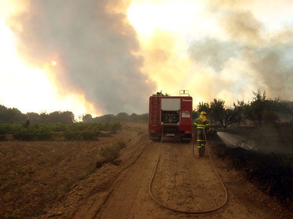 Diputación renegociará el convenio con los Bomberos de Aranda