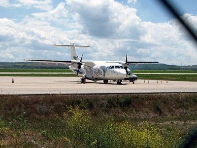 Se busca potenciar el Aeropuerto de Burgos con nuevas empresas. GIT