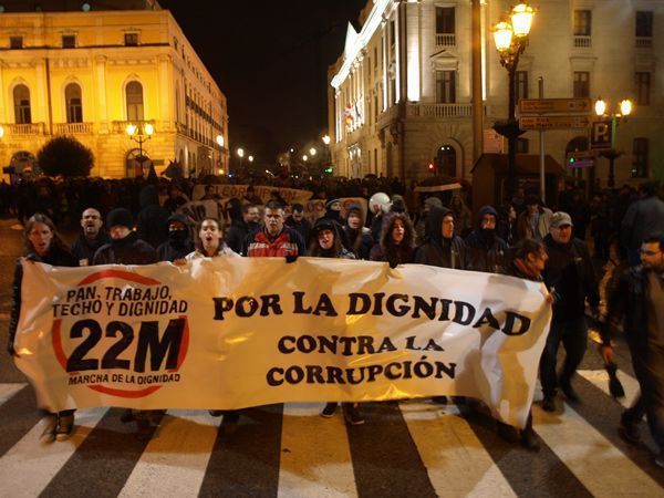 Burgos se une a las Marchas por la Dignidad convocadas en España