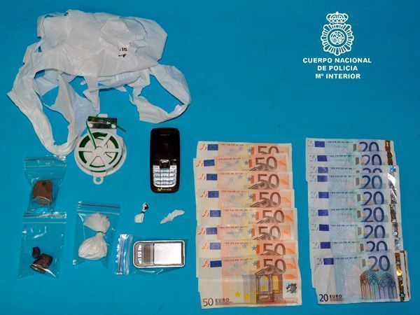 La Policía desarticula un punto de venta de droga en la ciudad