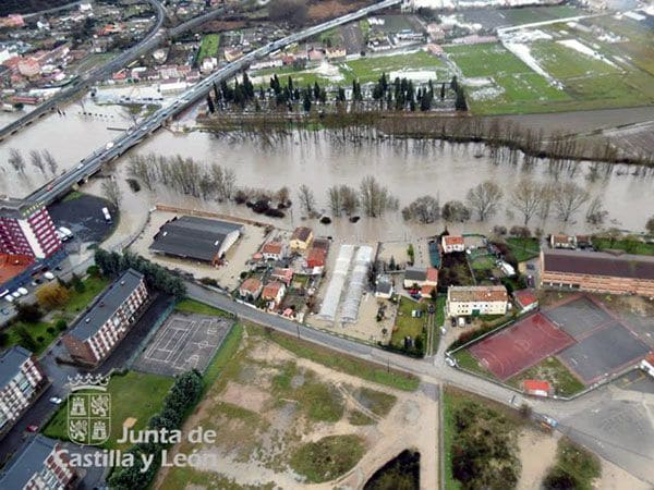 Las Merindades y Miranda viven las peores inundaciones en años