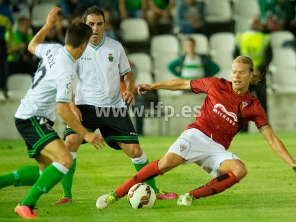 El Mirandés, a seguir enganchado a la zona noble