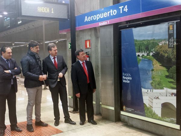 Burgos expone su oferta turística en la T-4 de Barajas