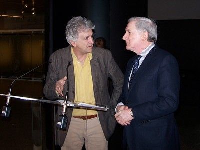 Juan Luis Arsuaga y Antonio Miguel Méndez Poco. IAC