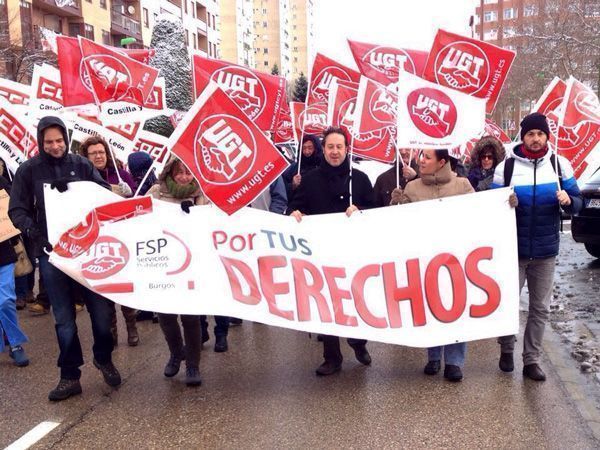 Nueva concentración de los trabajadores de la residencia Delfos