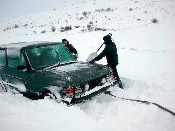 El temporal de frío y nieve no da tregua en la provincia