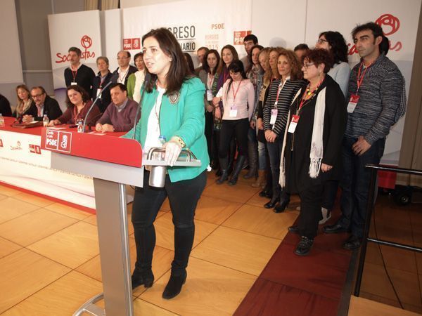 El Congreso Provincial del PSOE ratifica a Peña como secretaria general