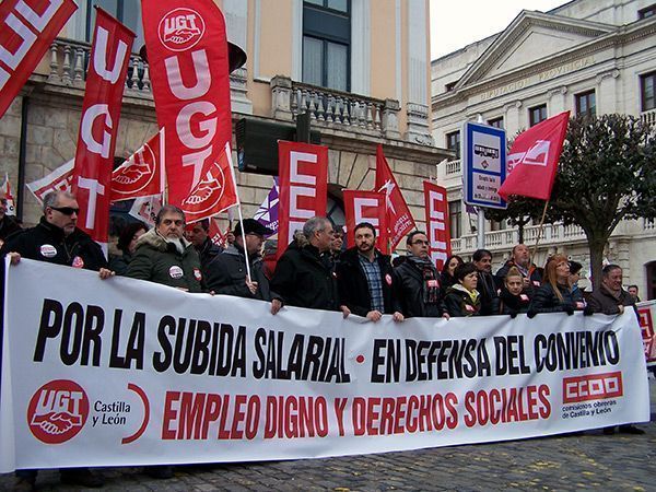 Unos 20.000 burgaleses afectados por el “bloqueo de los convenios colectivos”