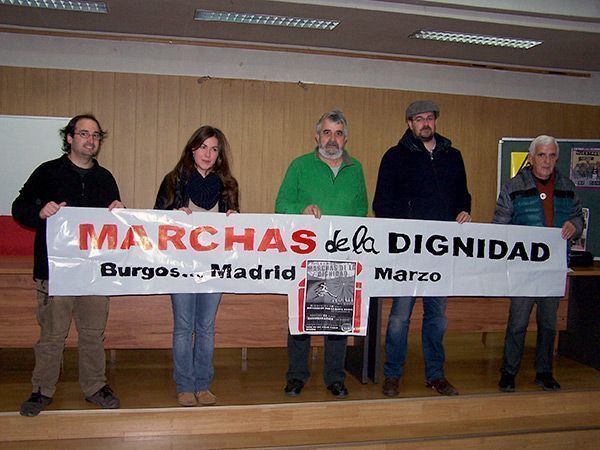 Cientos de burgaleses se sumarán a la gran Marcha de la Dignidad