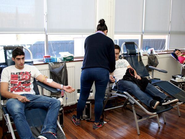 La UBU consigue 338 extracciones en su campaña de donación de sangre