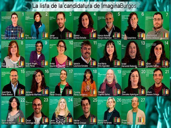 Imagina Burgos oficializa la candidatura encabezada por Salinero