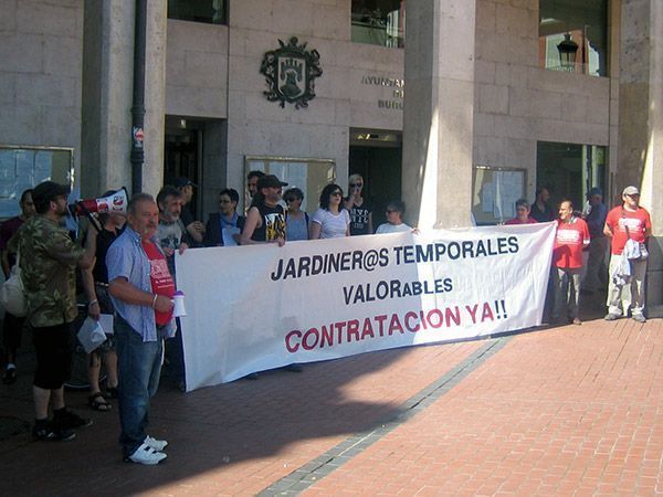 Los eventuales de la UTE Jardines de Burgos irán a los tribunales