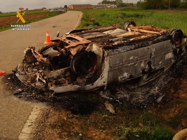 Detenido tras tener un accidente y simular el robo del vehículo