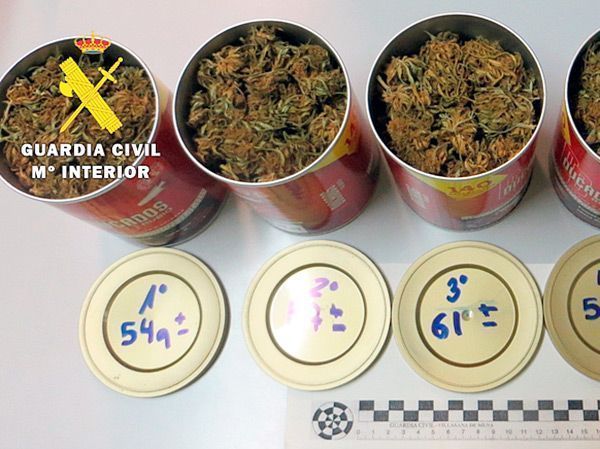 Detenido con 238 gramos de marihuana en Villasana de Mena