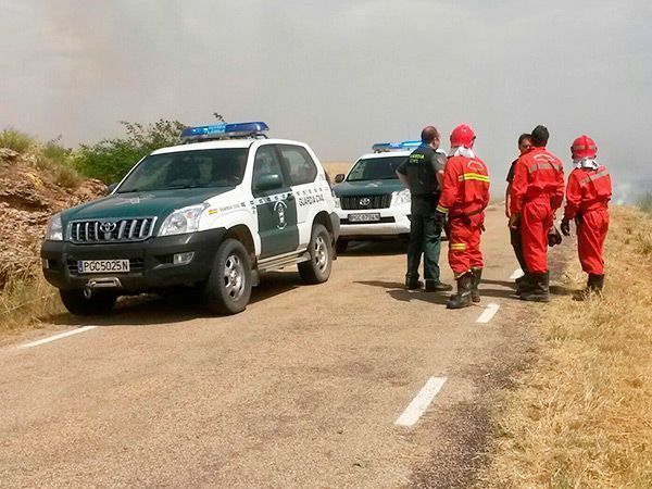 Controlados los incendios de Puentedura y Villaverde del Monte, este de nivel 2