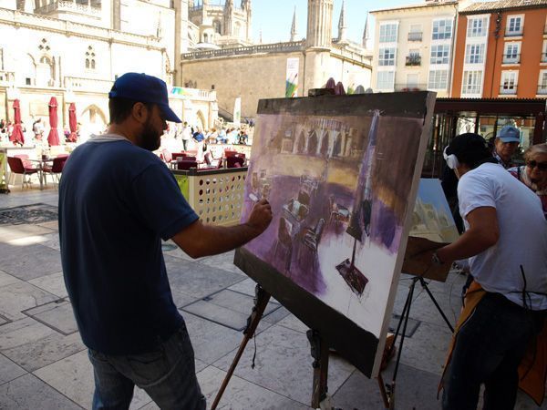 20 años pintando los colores de Burgos y su Catedral