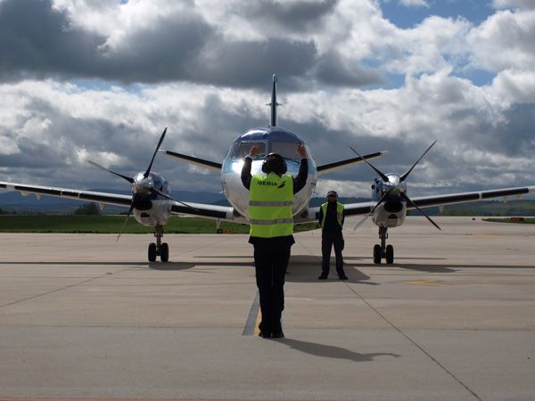 El Aeropuerto de Burgos pierde un 83% de pasajeros en julio