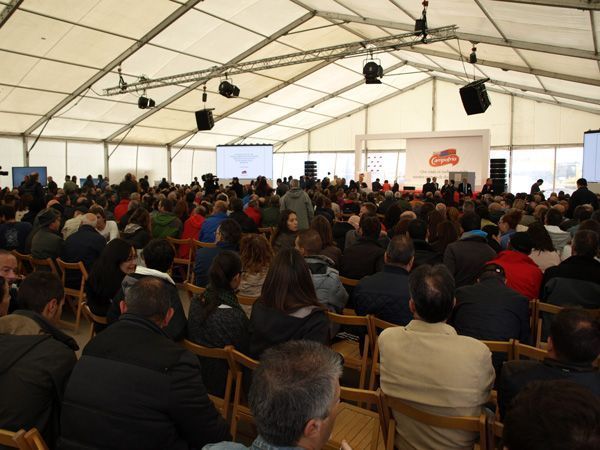 Un día de “mucha alegría” para los trabajadores de Campofrío en Burgos