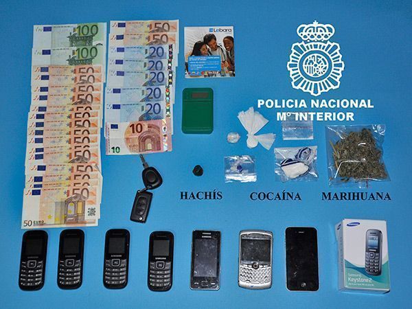 Detenido por distribución de droga a pequeña escala