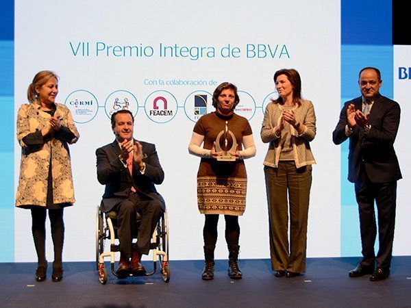 Aspanias recibe el premio ‘Integra’ por sus 30 años de potenciación del empleo