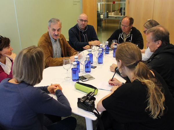 Siete periodistas germanos descubren los secretos del proyecto Atapuerca