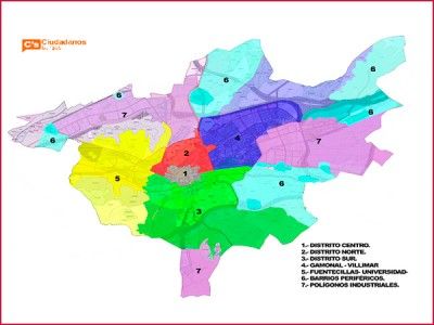 Propuesta de Ciudadanos sobre los distritos. BC
