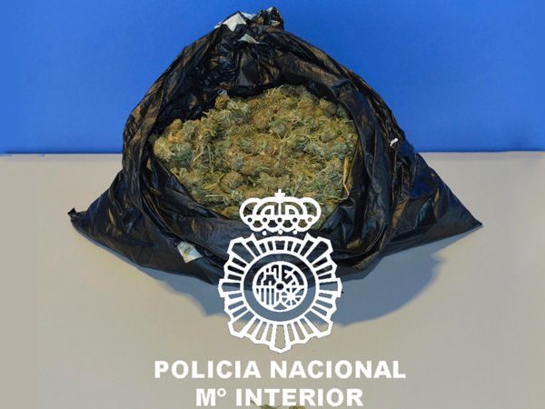 Sorprendido en Miranda mientras transportaba medio kilo de marihuana